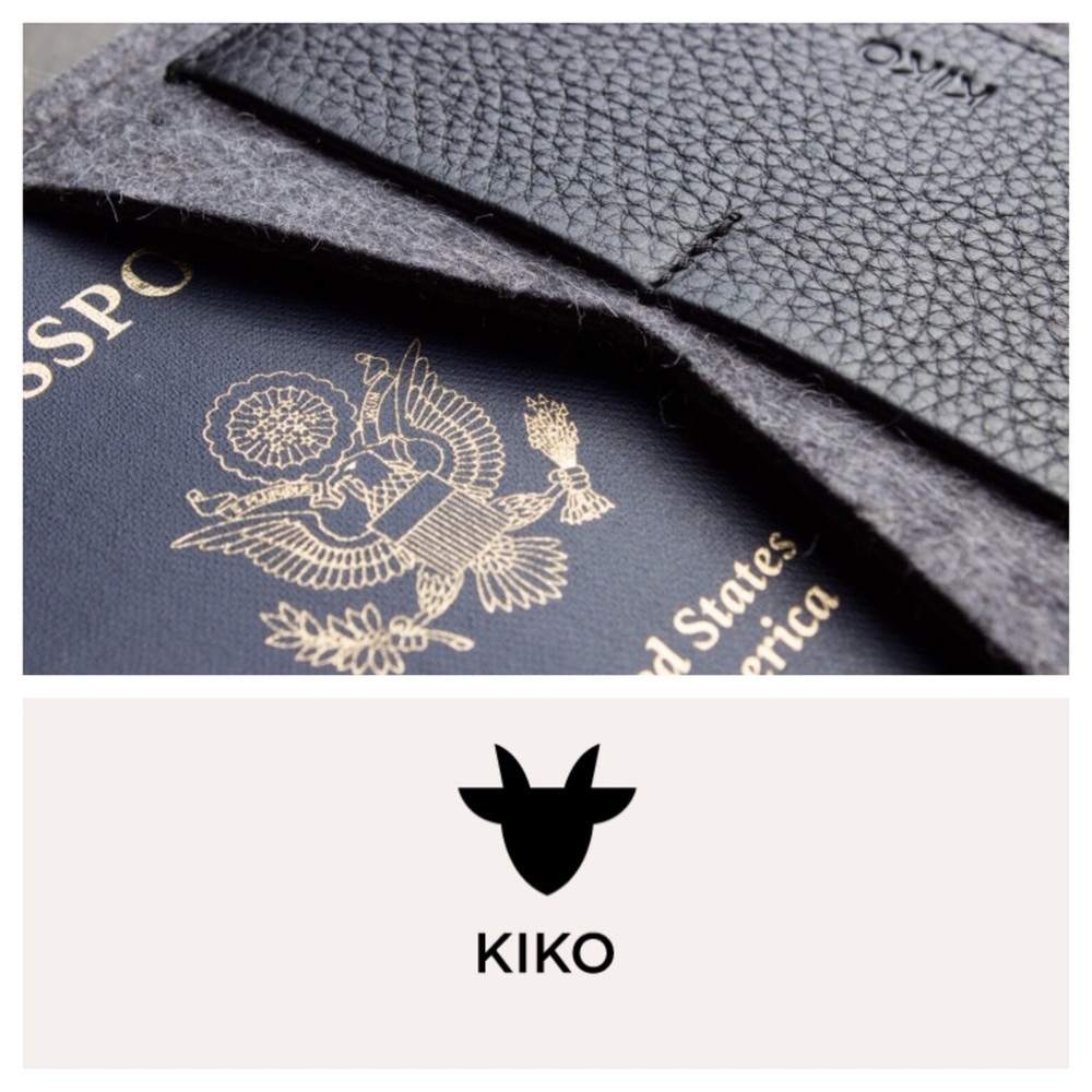 KIKO PASSPORT HOLDER-NEW IN BOX
